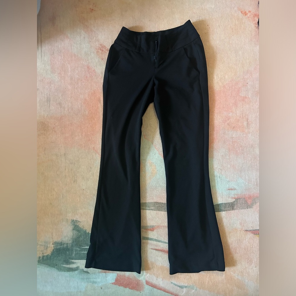 Black Stretchy Work Pants